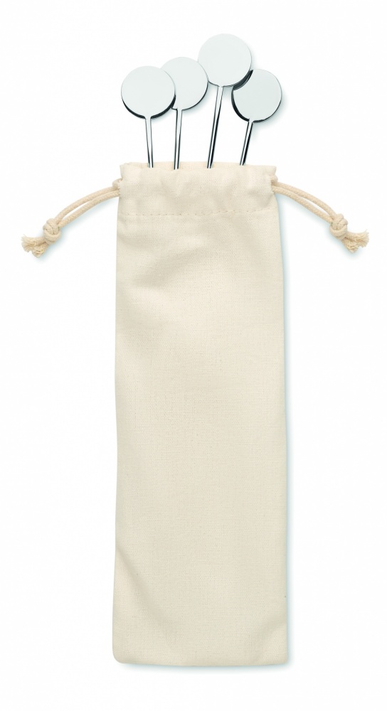 Logotrade firmakingitused pilt: Roostevabast terasest segistite komplekt